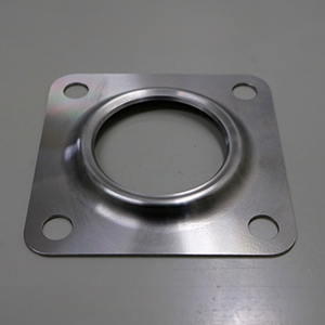 産業機器試作部品【フランジダンパーベアリング】 SUS304（ステンレス鋼）/旋盤＋マシニングセンタ
